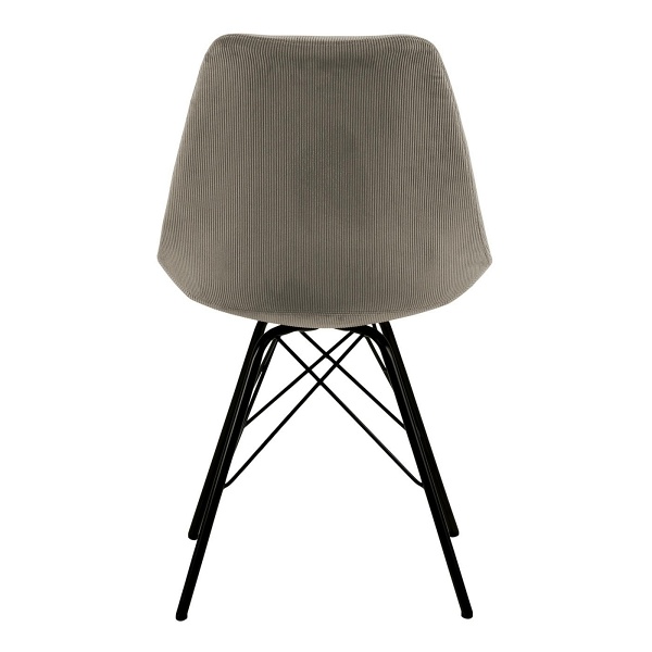 Krzesło Eris Sztruks Szare - ACTONA